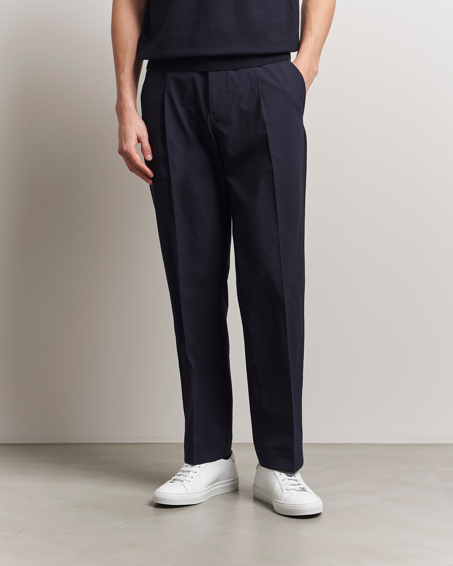 Herr | Byxor | J.Lindeberg | Jun Oxy Tech Stretch Pants Navy