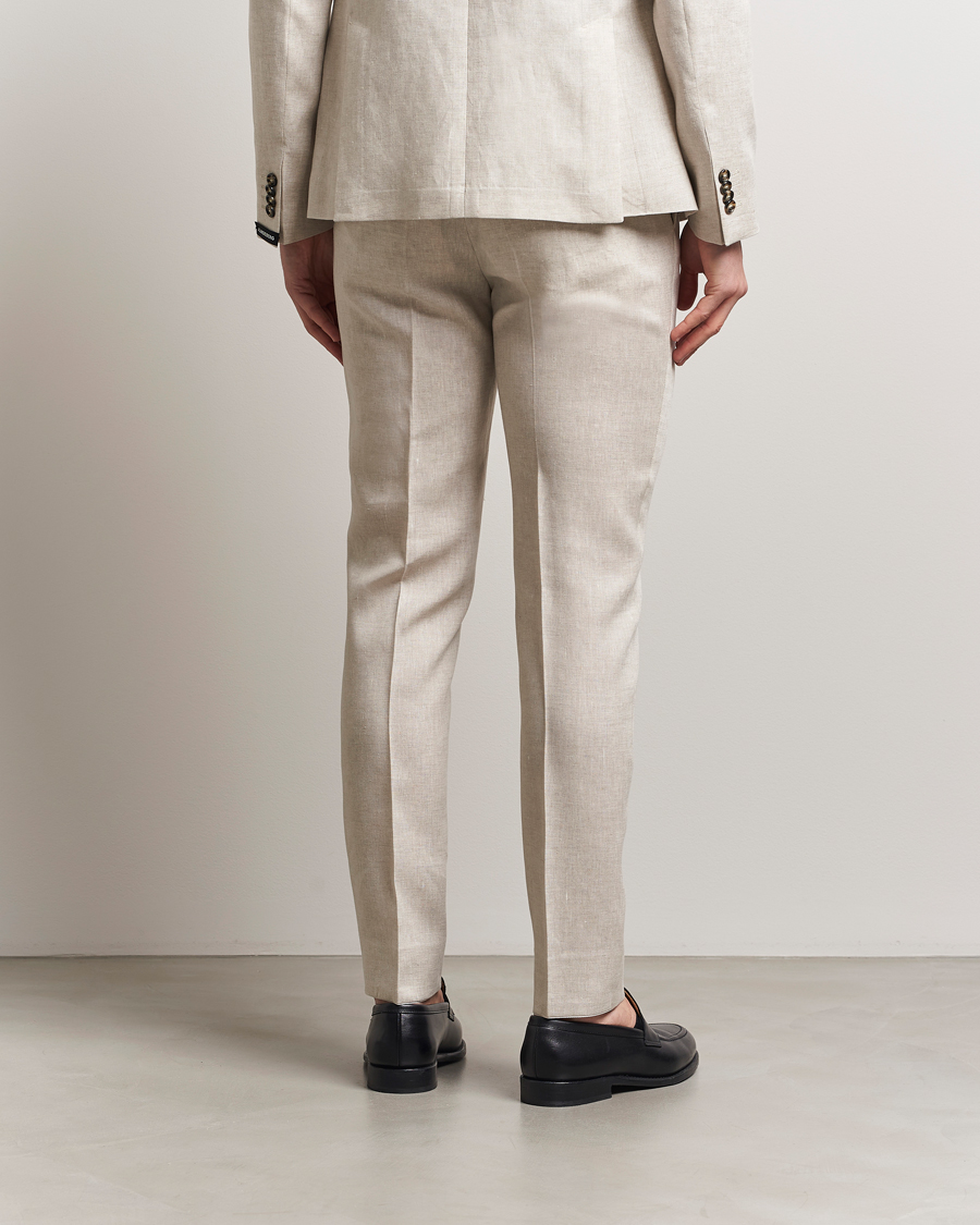Herr | Byxor | J.Lindeberg | Grant Super Linen Pants Moonbeam
