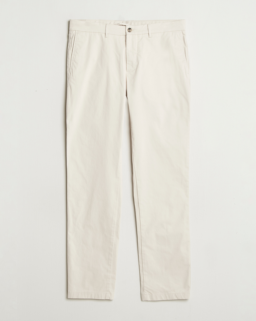 Herr | Byxor | J.Lindeberg | Ched Cloud Satin Pants Moonbeam