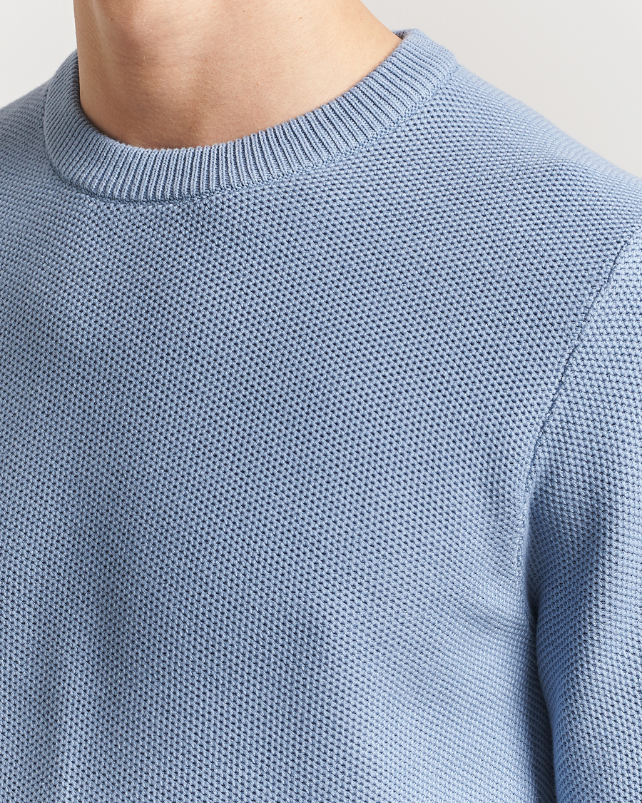 Herr | Tröjor | J.Lindeberg | Arthur Organic Cotton Knit Rain Washed