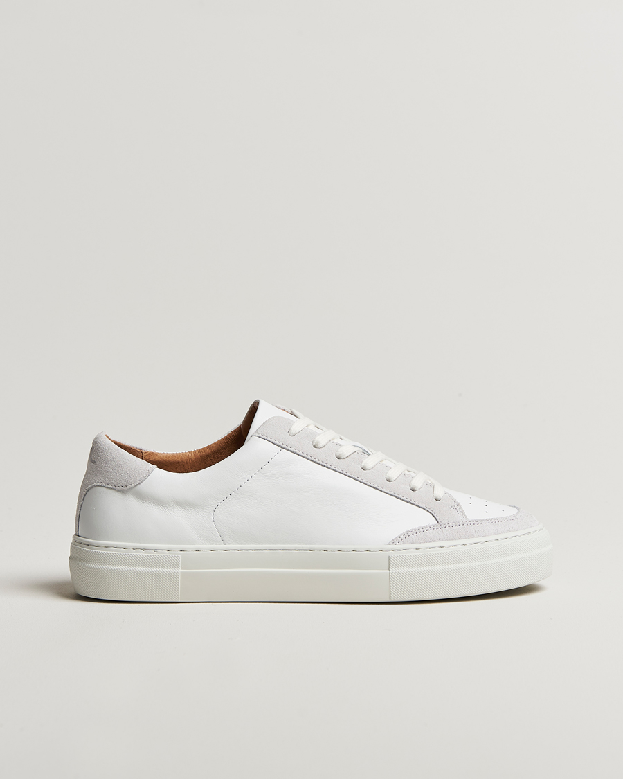 Herr | Sneakers | J.Lindeberg | Art Signature Leather Sneaker White