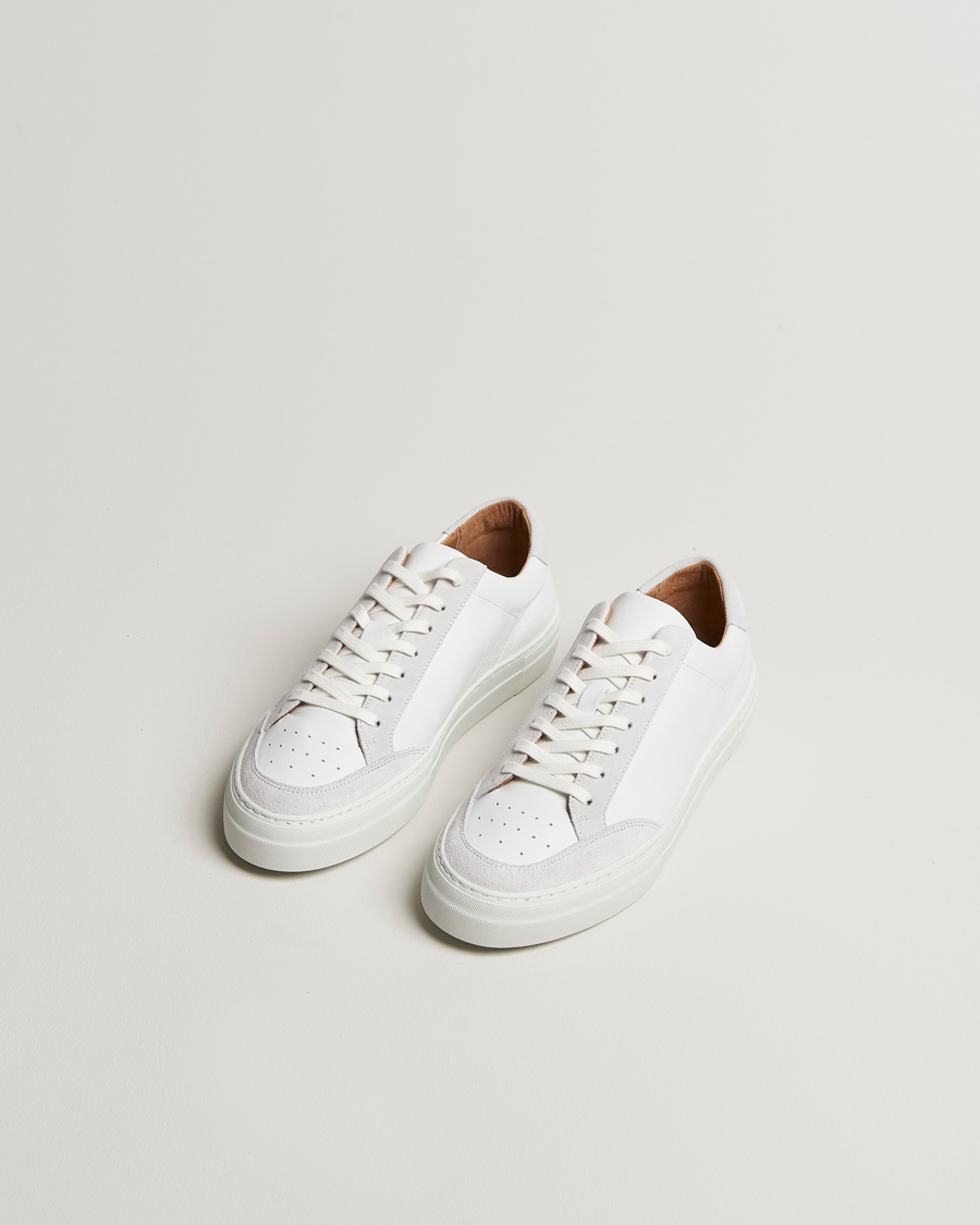 Herr | Sneakers | J.Lindeberg | Art Signature Leather Sneaker White