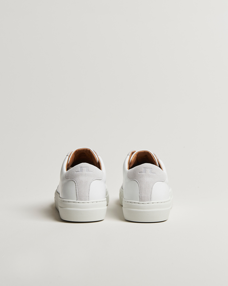 Herr | Sneakers | J.Lindeberg | Art Signature Leather Sneaker White