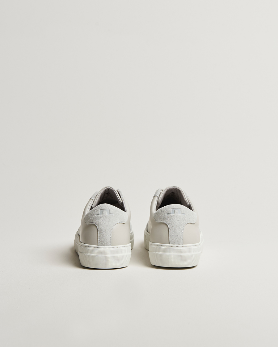 Herr | Sneakers | J.Lindeberg | Art Signature Leather Sneaker Light Grey
