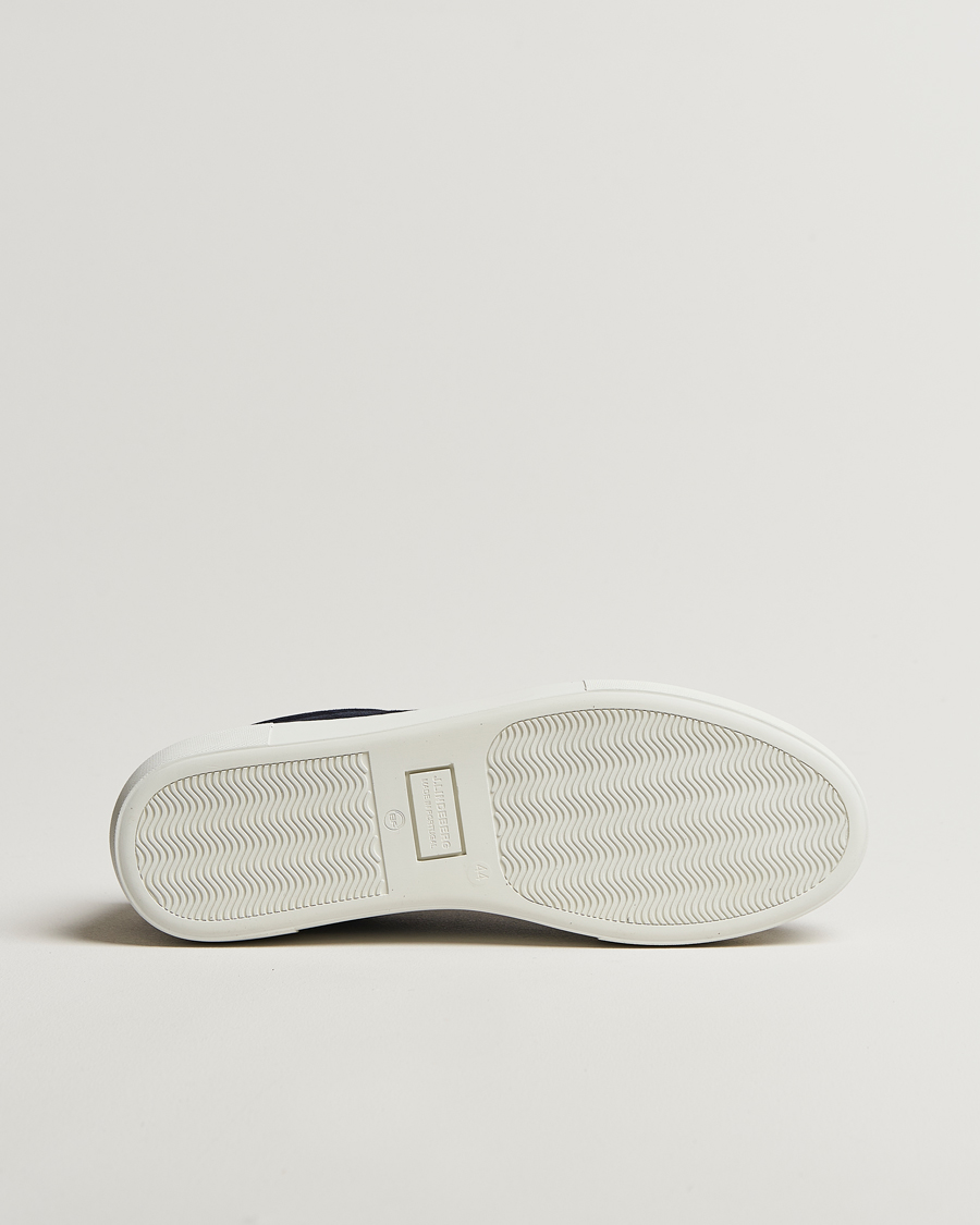 Herr | Sneakers | J.Lindeberg | Art Signature Suede Sneaker Navy