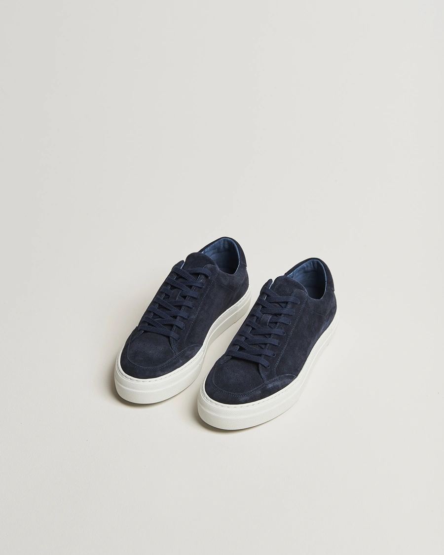 Herr | Sneakers | J.Lindeberg | Art Signature Suede Sneaker Navy