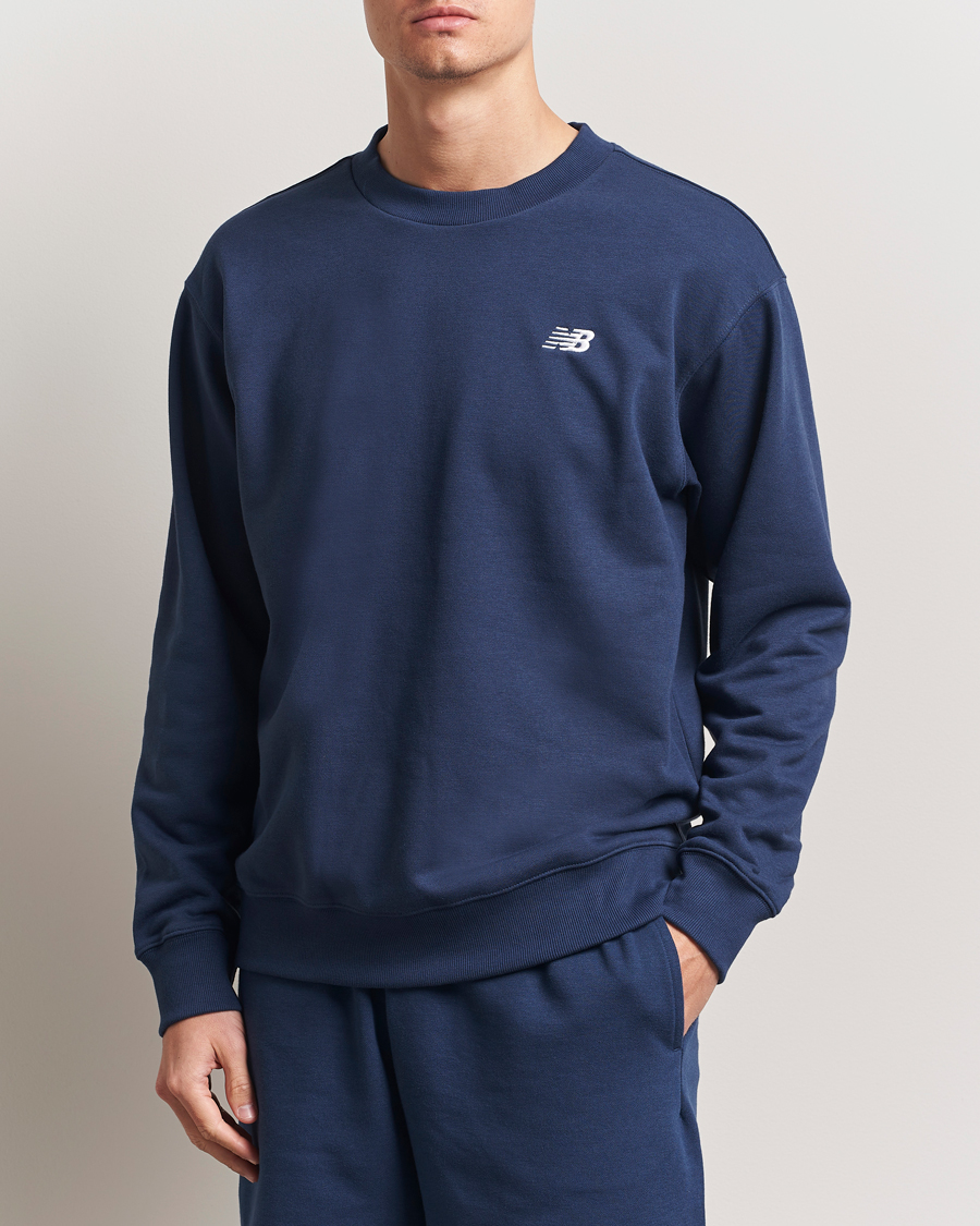 Herr | Tröjor | New Balance | Essentials French Terry Sweatshirt Navy