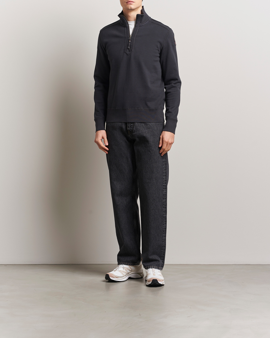 Herr | Tröjor | Parajumpers | Lenard Groundfield Half Zip Pencil