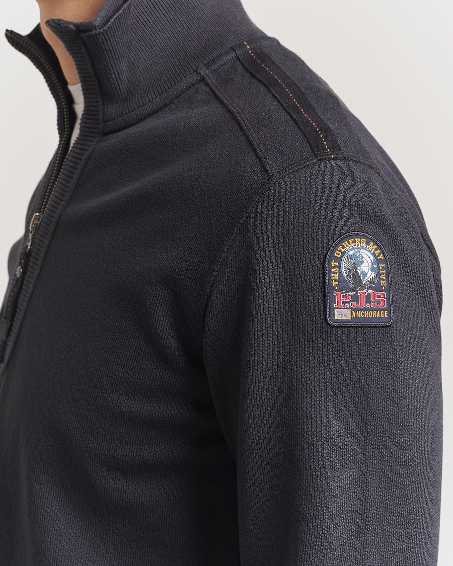 Herr | Tröjor | Parajumpers | Lenard Groundfield Half Zip Pencil