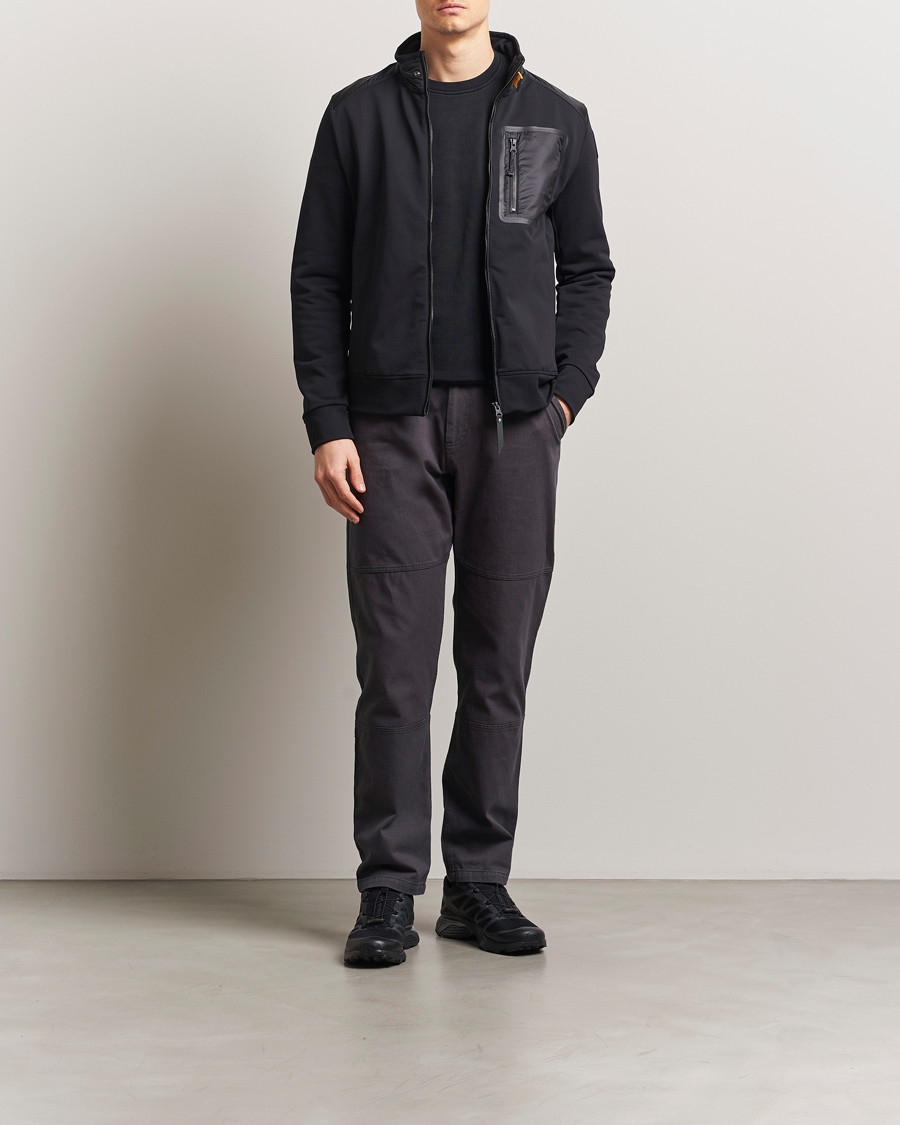 Herr | Jackor | Parajumpers | London Hybrid Fleece Jacket Black
