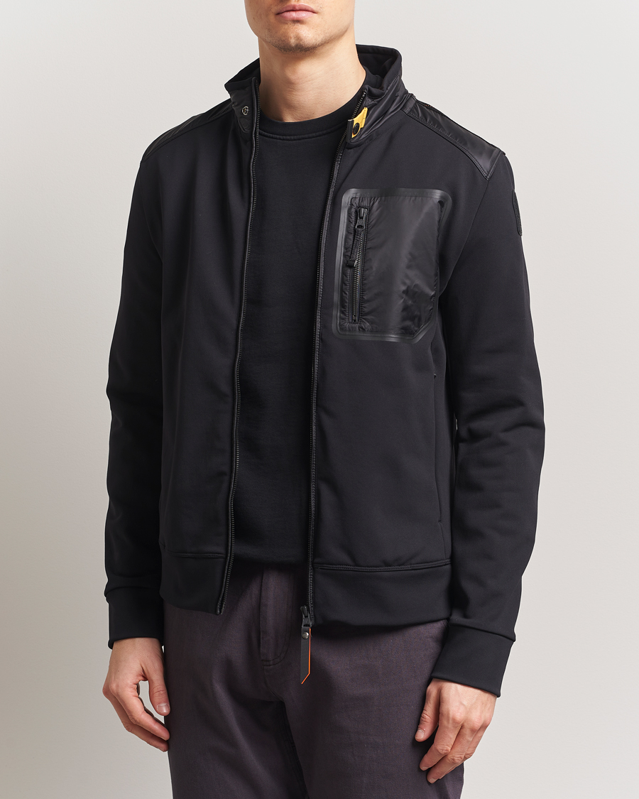 Herr | Jackor | Parajumpers | London Hybrid Fleece Jacket Black