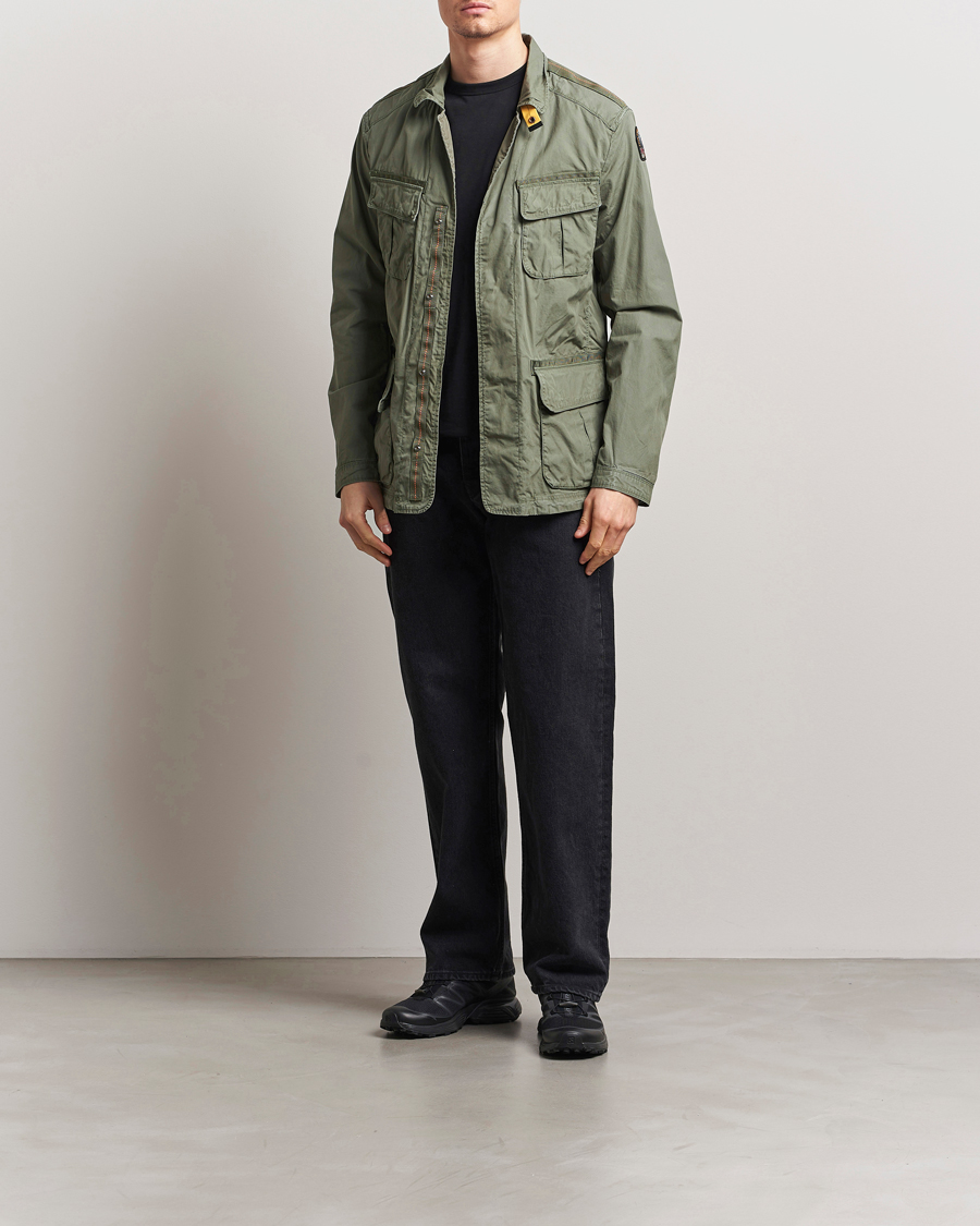 Herr | Jackor | Parajumpers | Oswin Havana Cloth Shirt Jacket Thyme Green