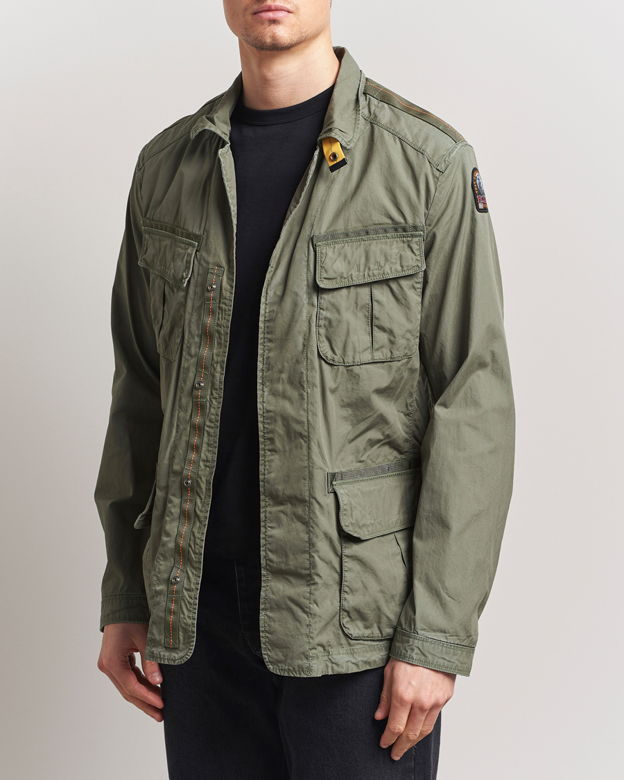 Herr | Jackor | Parajumpers | Oswin Havana Cloth Shirt Jacket Thyme Green