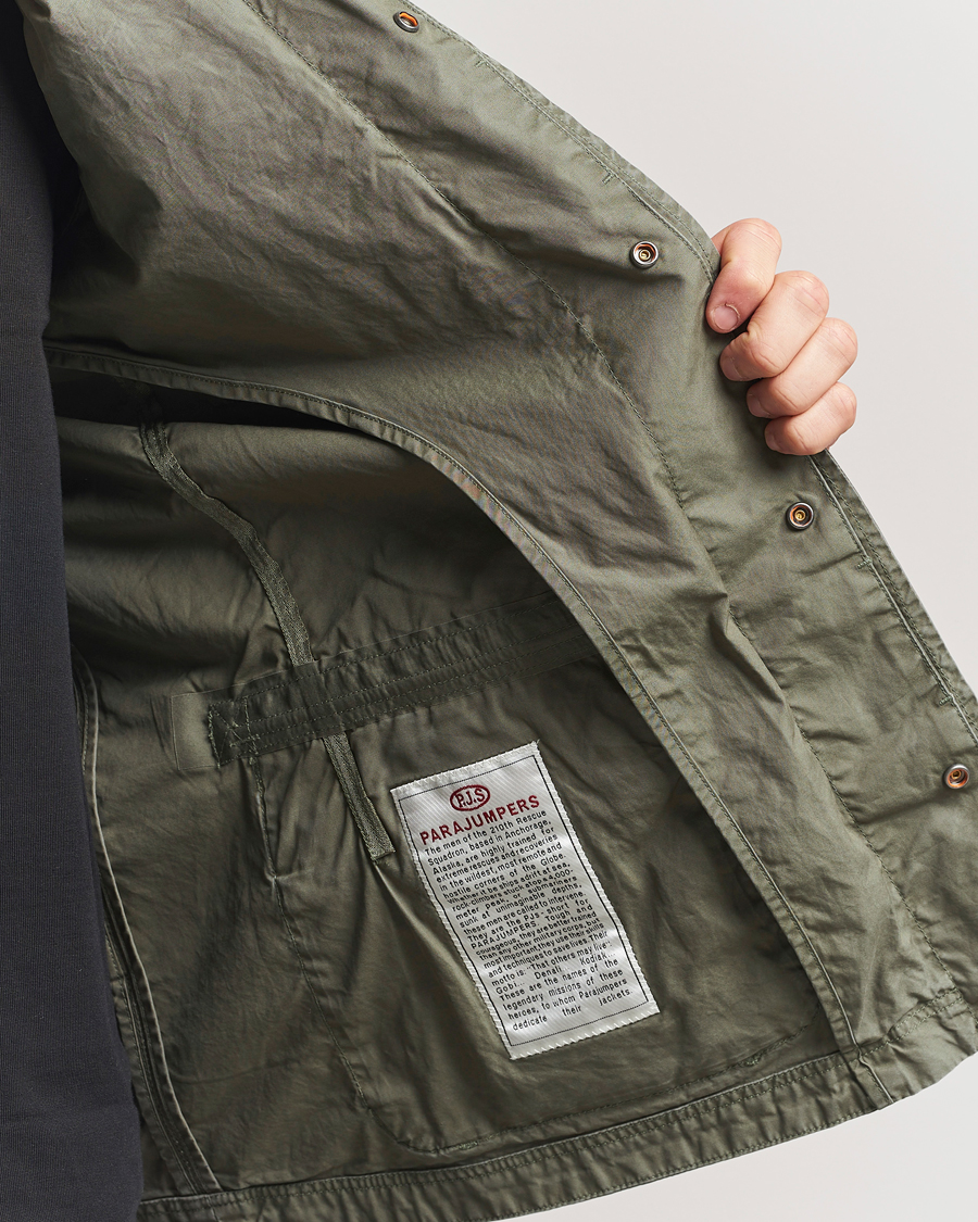 Herr | Jackor | Parajumpers | Oswin Havana Cloth Shirt Jacket Thyme Green