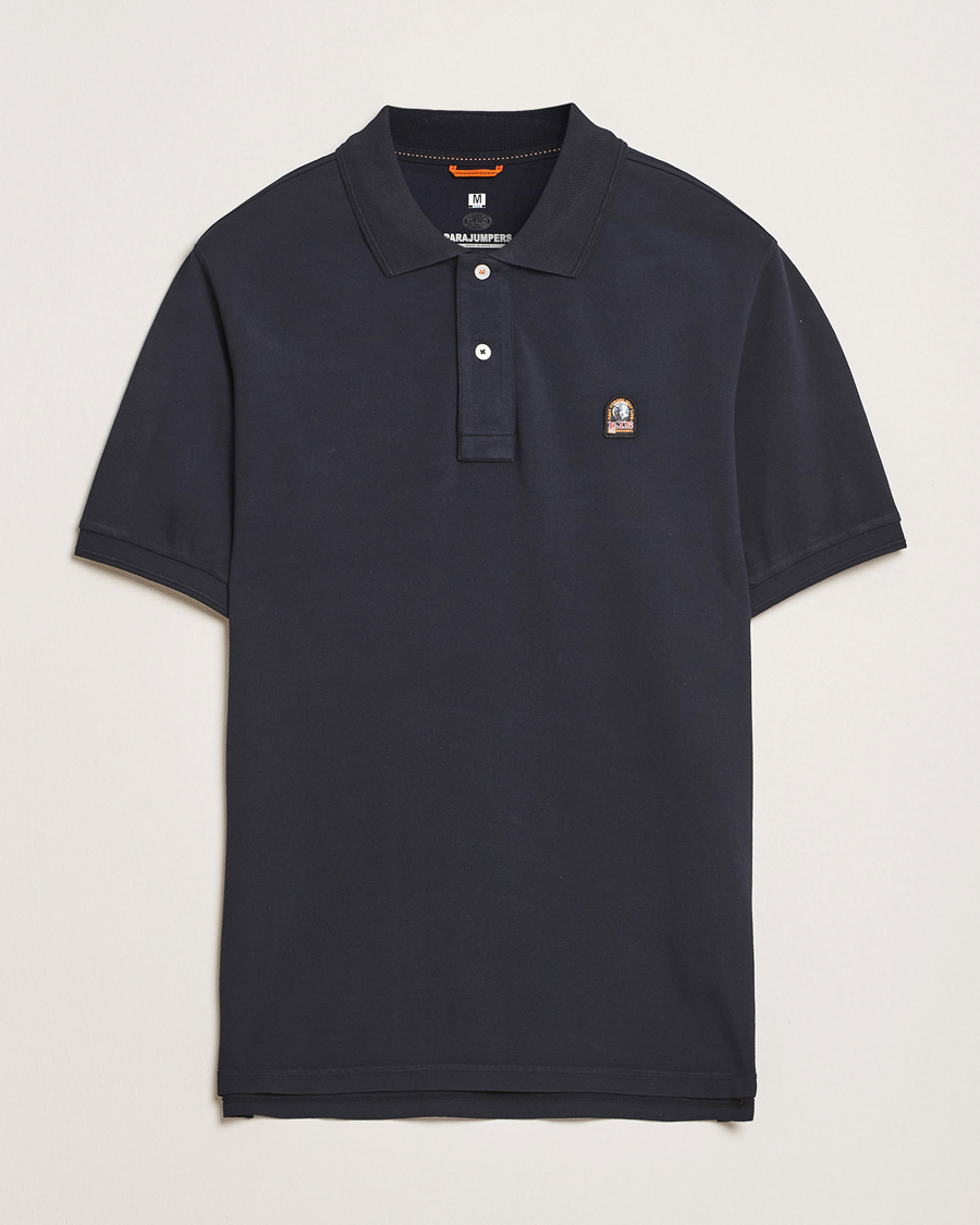 Herr | Pikéer | Parajumpers | Patch Polo Blue Navy