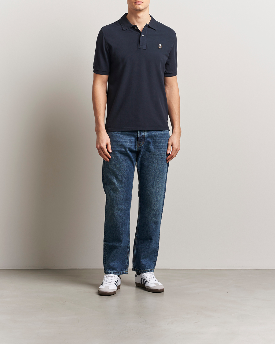 Herr | Pikéer | Parajumpers | Patch Polo Blue Navy