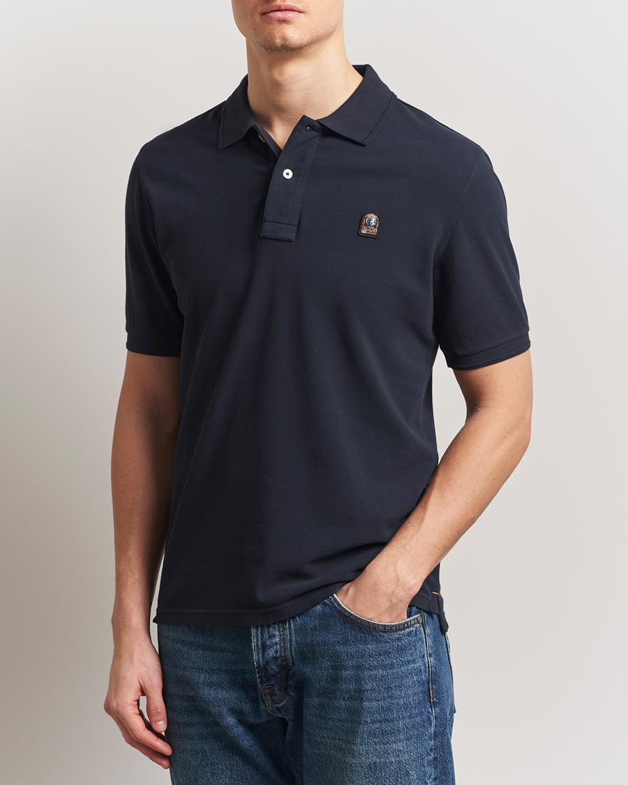 Herr | Pikéer | Parajumpers | Patch Polo Blue Navy