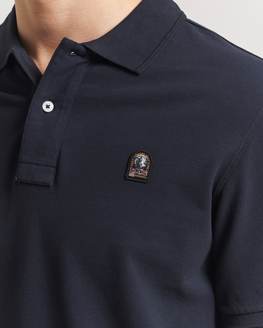 Herr | Pikéer | Parajumpers | Patch Polo Blue Navy
