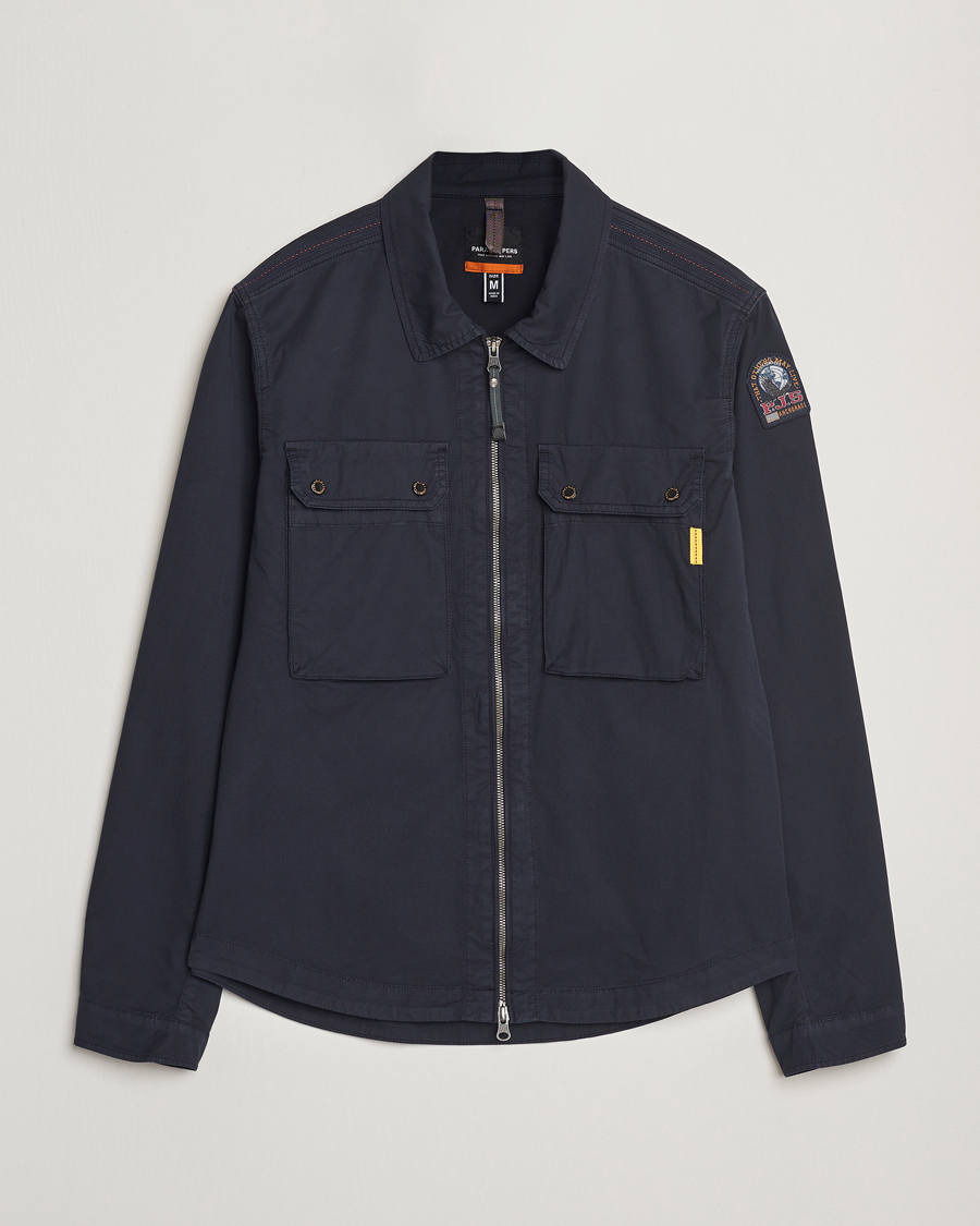 Herr | Skjortor | Parajumpers | Tel Claimer Overshirt Blue Navy