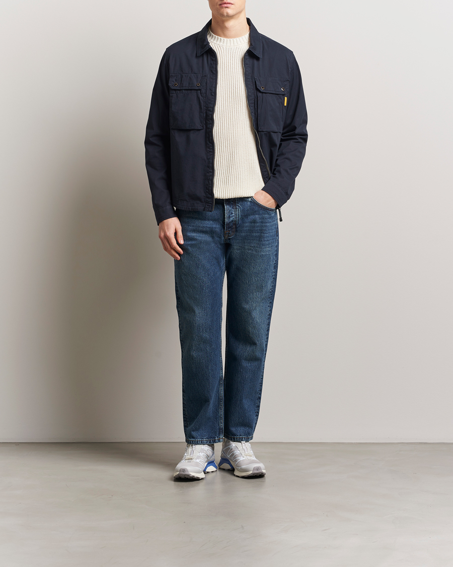 Herr | Skjortor | Parajumpers | Tel Claimer Overshirt Blue Navy
