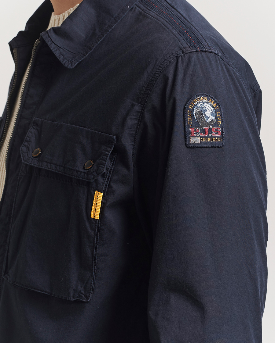 Herr | Skjortor | Parajumpers | Tel Claimer Overshirt Blue Navy