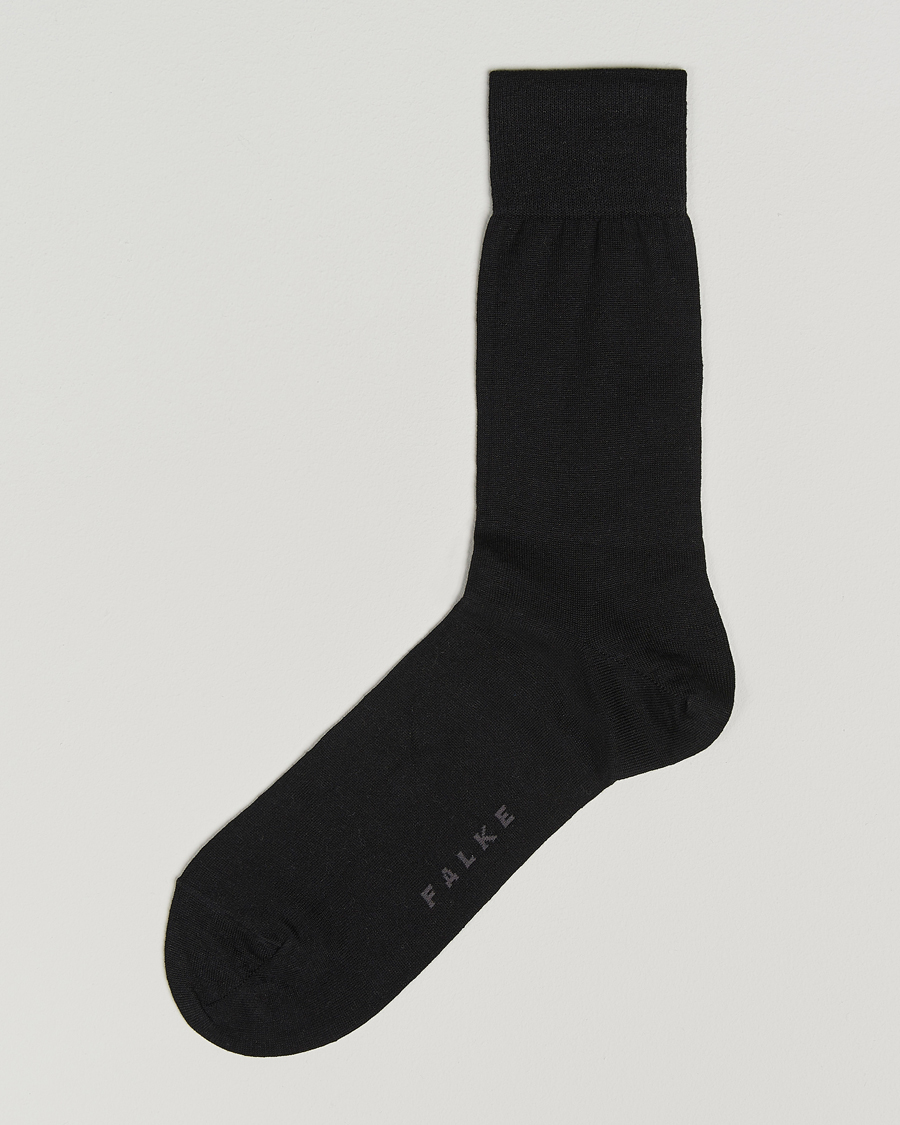Herr | Underkläder | Falke | Panama Linen/Cotton Sock Black
