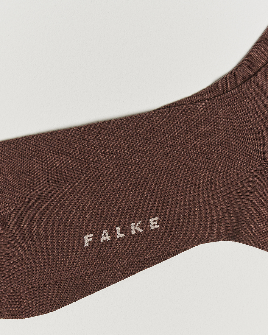 Herr | Underkläder | Falke | Panama Linen/Cotton Sock Chocolate