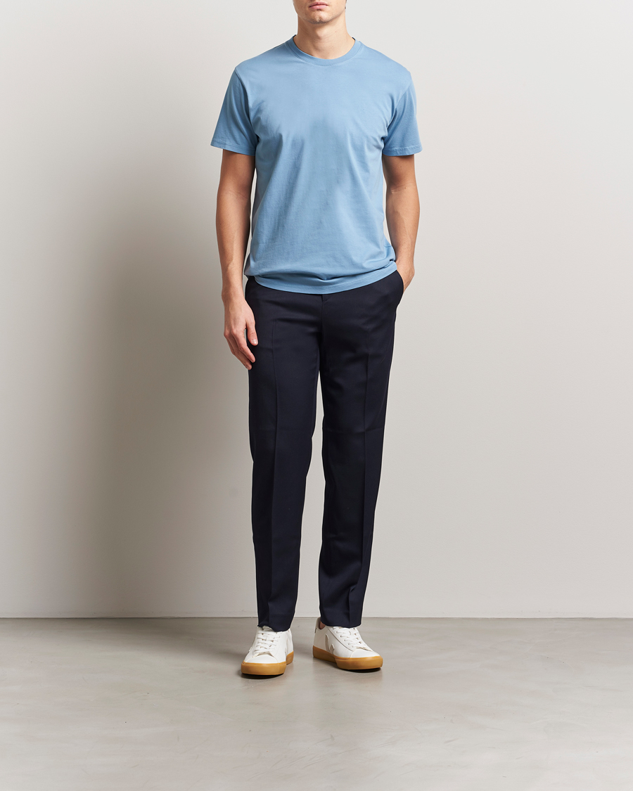 Herr | T-Shirts | Colorful Standard | Classic Organic T-Shirt Seaside Blue