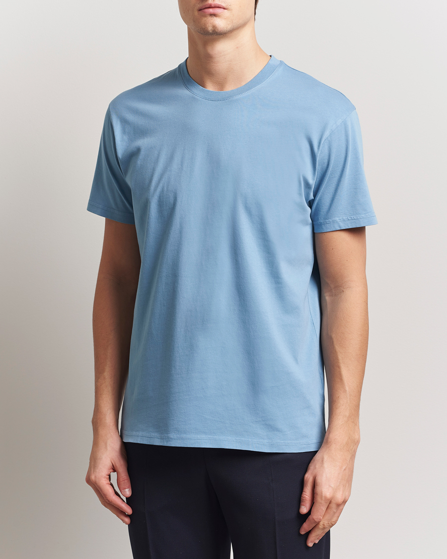 Herr | T-Shirts | Colorful Standard | Classic Organic T-Shirt Seaside Blue