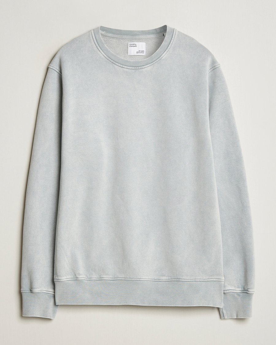 Herr | Tröjor | Colorful Standard | Classic Organic Crew Neck Sweat Faded Grey