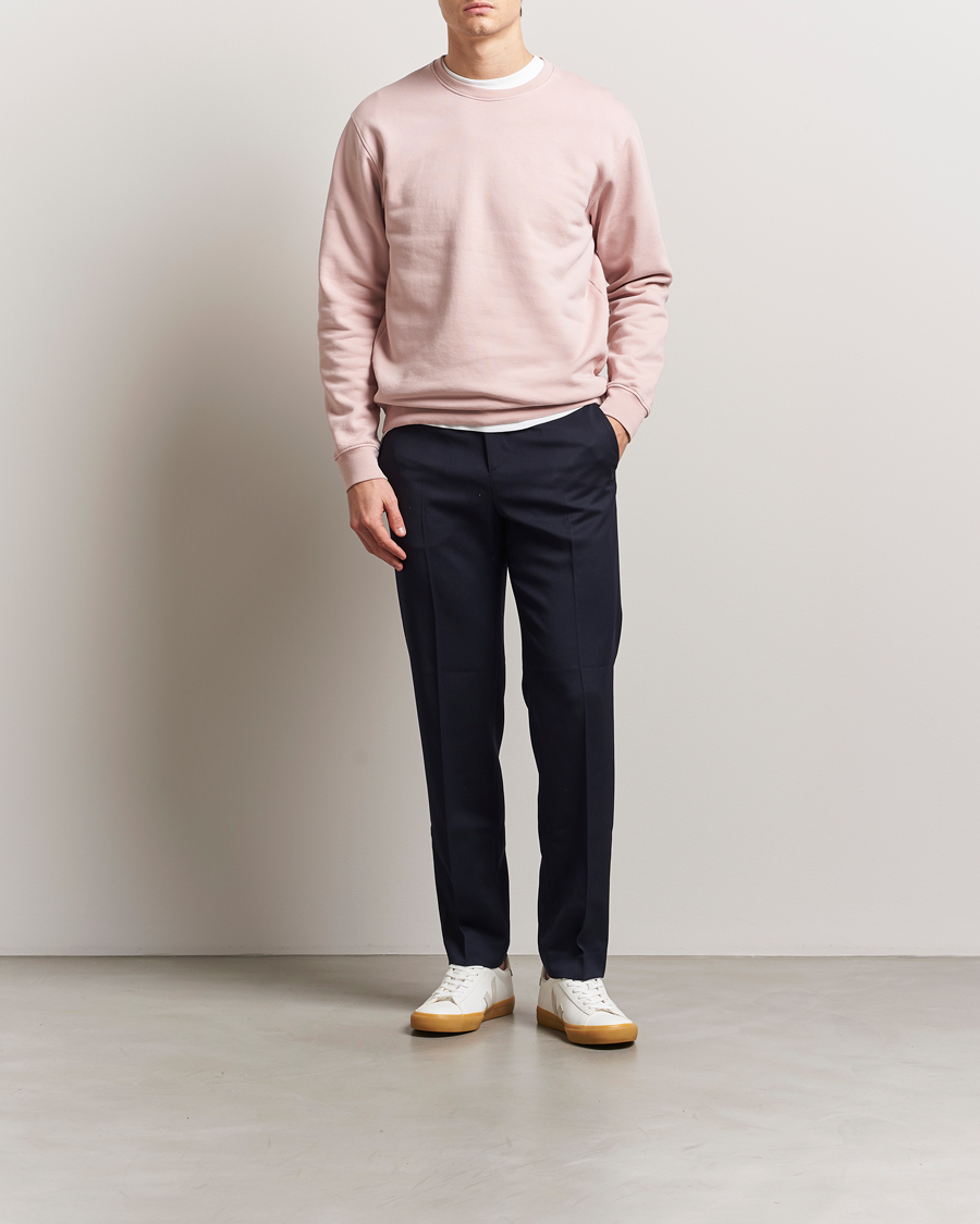 Herr | Tröjor | Colorful Standard | Classic Organic Crew Neck Sweat Faded Pink