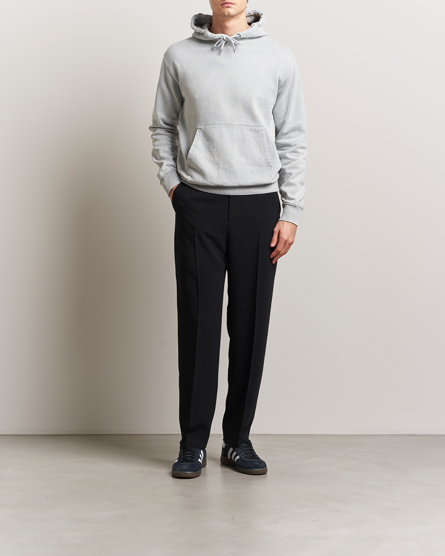 Herr | Tröjor | Colorful Standard | Classic Organic Hood Faded Grey