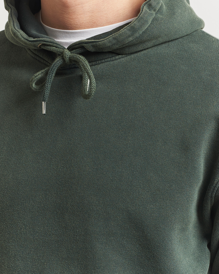 Herr | Tröjor | Colorful Standard | Classic Organic Hood Midnight Forest