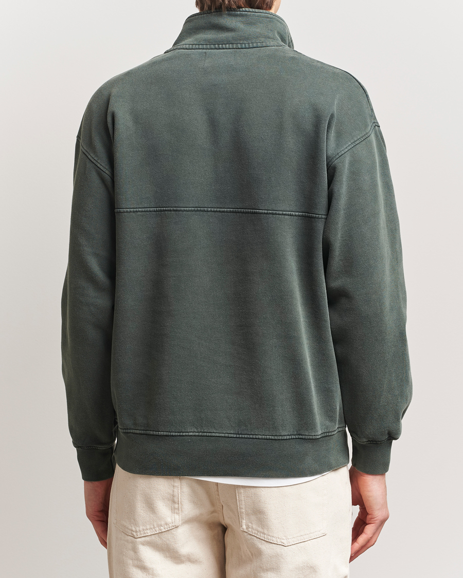 Herr | Tröjor | Colorful Standard | Classic Organic Half-Zip Midnight Forest