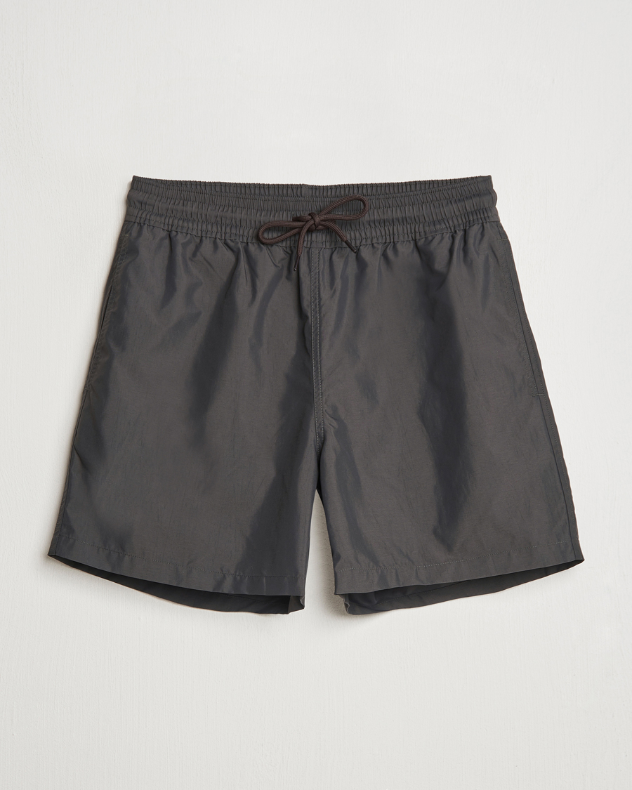 Herr | Badbyxor | Colorful Standard | Classic Organic Swim Shorts Lava Grey