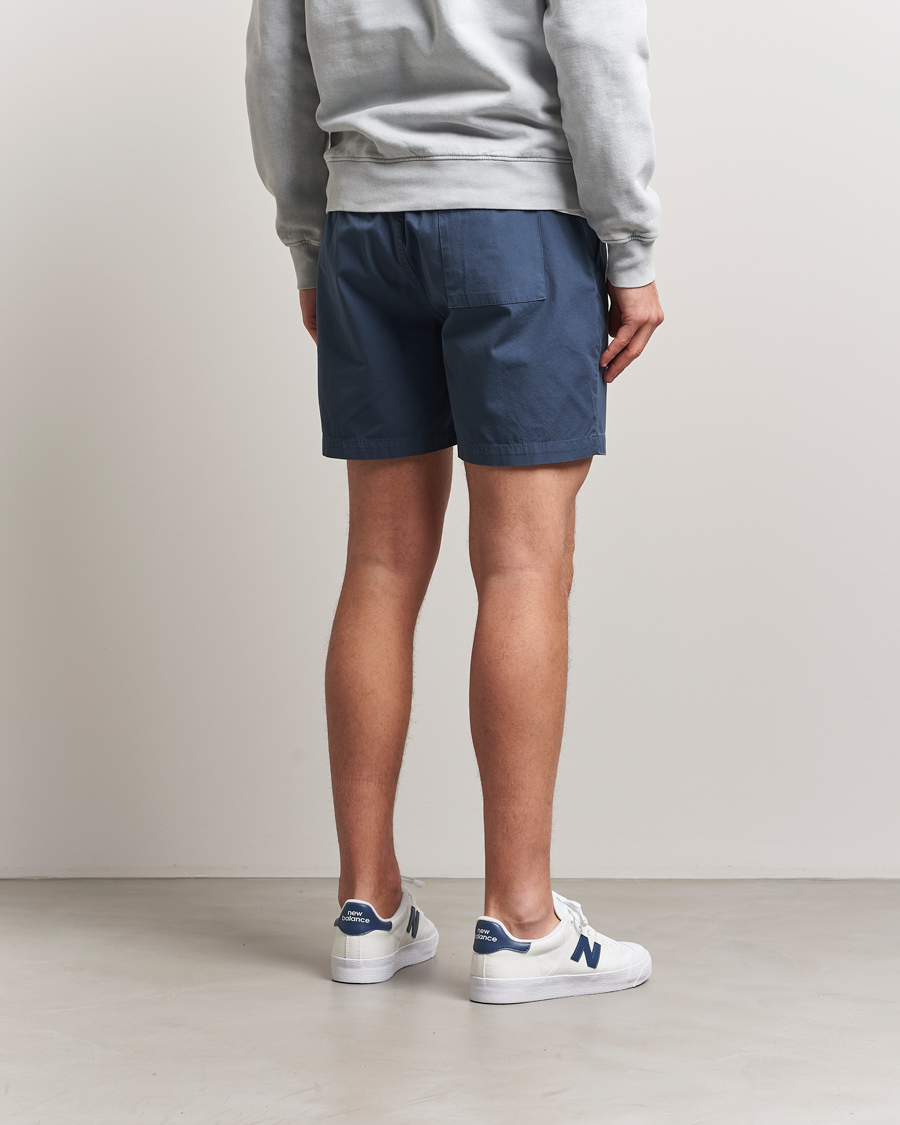 Herr | Shorts | Colorful Standard | Classic Organic Twill Drawstring Shorts Petrol Blue