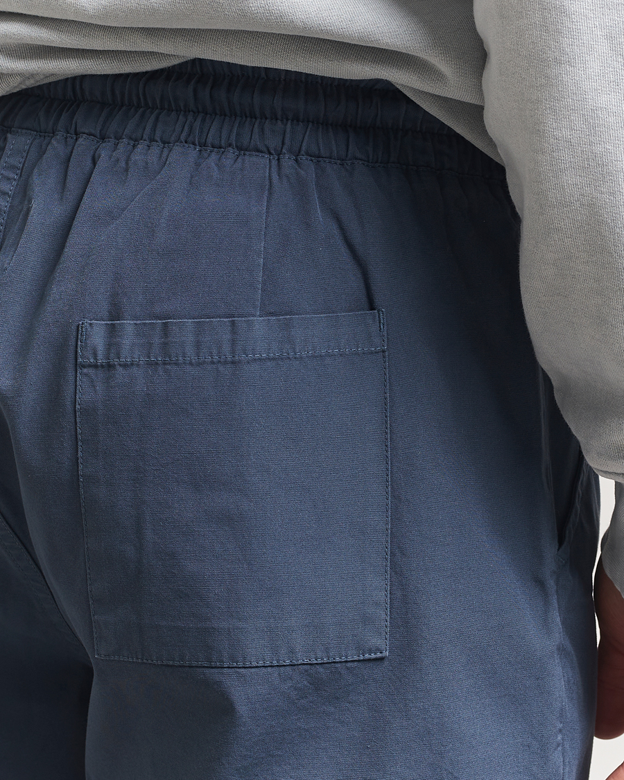 Herr | Shorts | Colorful Standard | Classic Organic Twill Drawstring Shorts Petrol Blue