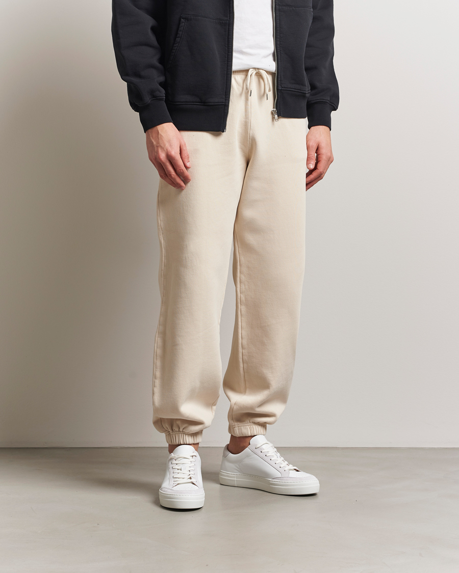 Herr | Byxor | Colorful Standard | Organic Sweatpants 2.0 Ivory White