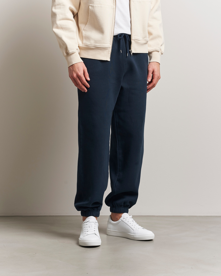 Herr | Byxor | Colorful Standard | Classic Organic Sweatpants Navy Blue