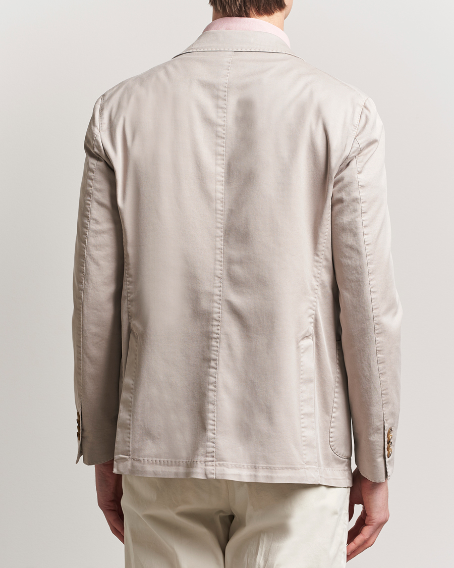Herr | Kavajer | L.B.M. 1911 | Jack Regular Fit Cotton Stretch Blazer Beige