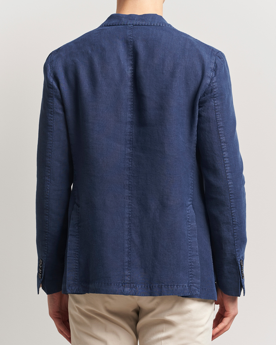 Herr | Kavajer | L.B.M. 1911 | Jack Regular Fit Linen Blazer Navy