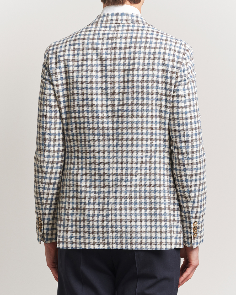 Herr | Kavajer | L.B.M. 1911 | Jack Regular Fit Checked Blazer Blue/Brown