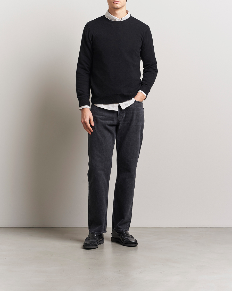 Herr | Jeans | Samsøe Samsøe | Eddie Regular Fit Jeans Black Blizzard