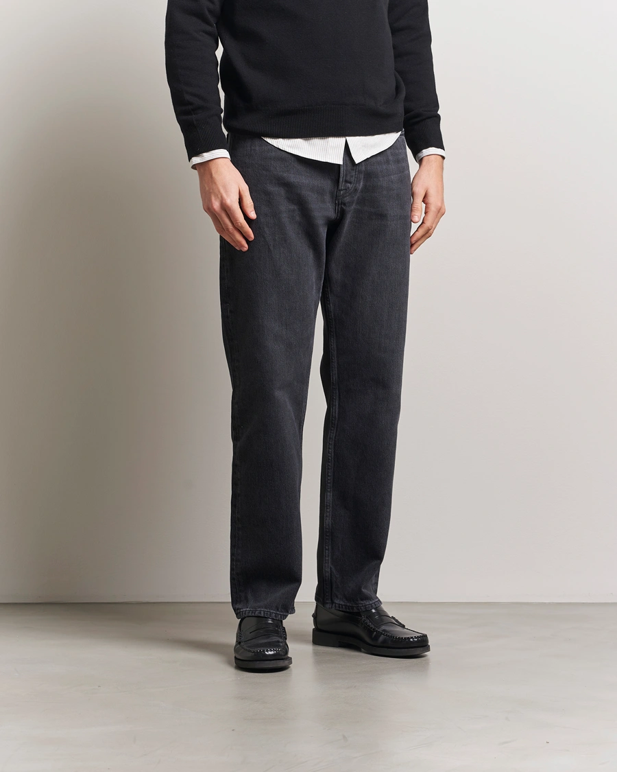 Herr | Jeans | Samsøe Samsøe | Eddie Regular Fit Jeans Black Blizzard