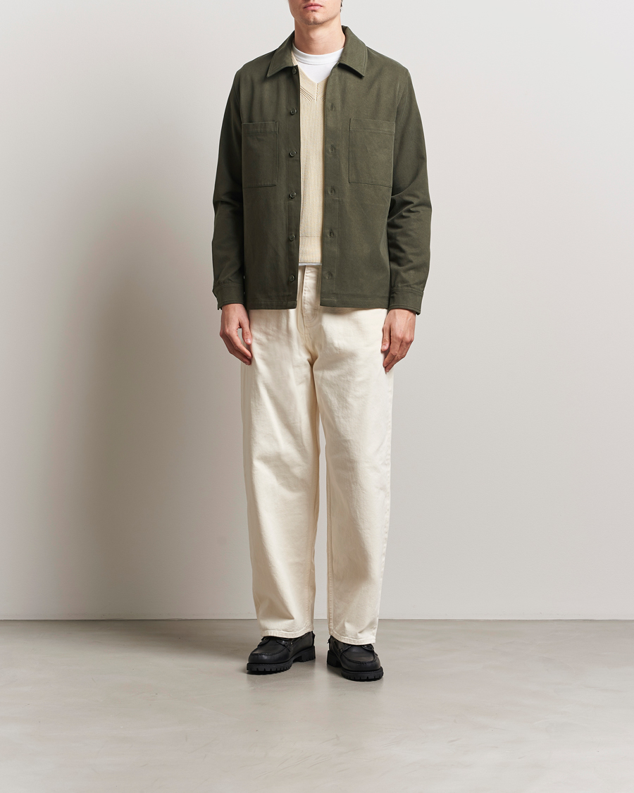 Herr | Skjortor | Samsøe Samsøe | Sataka Overshirt Forest Night