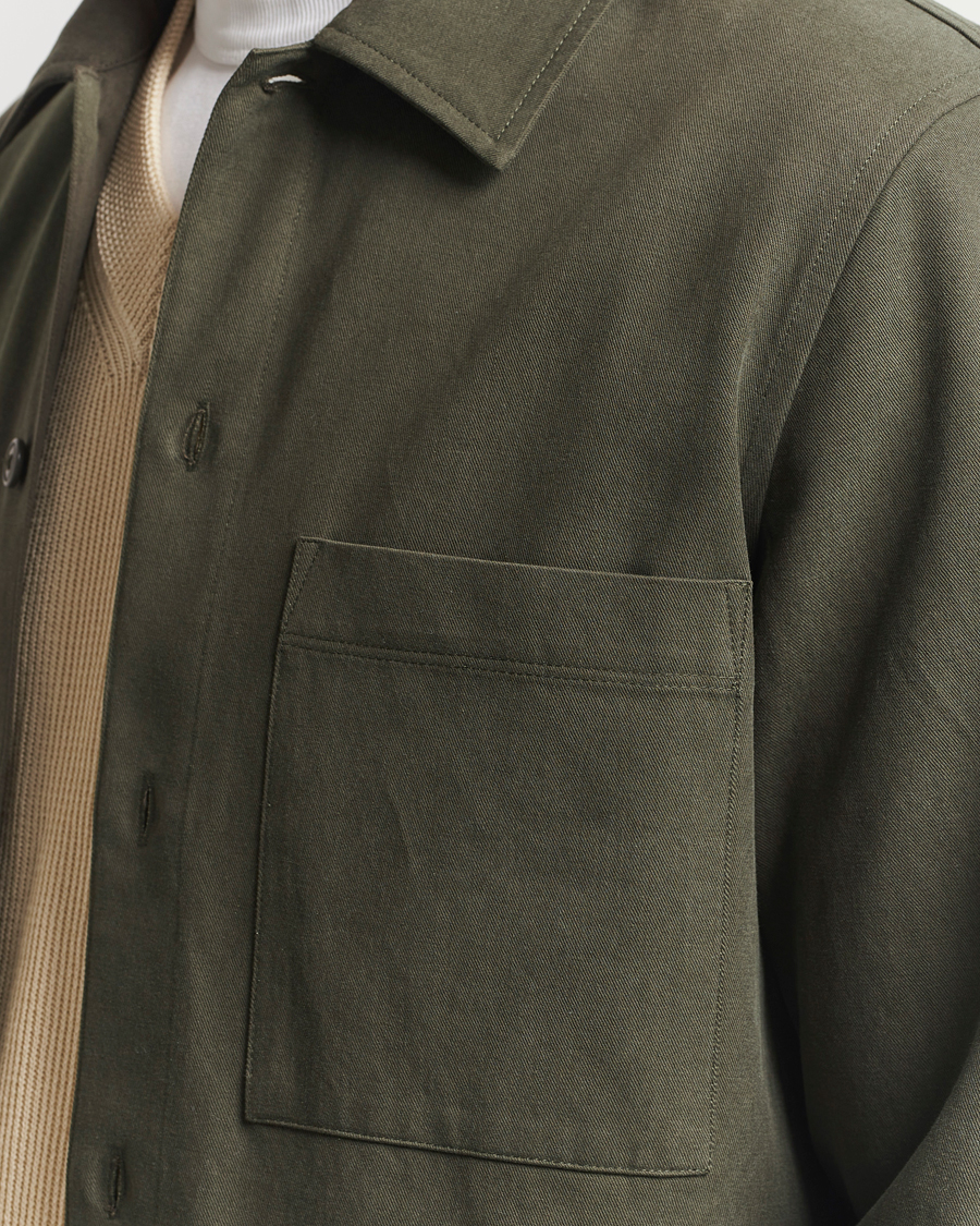 Herr | Skjortor | Samsøe Samsøe | Sataka Overshirt Forest Night