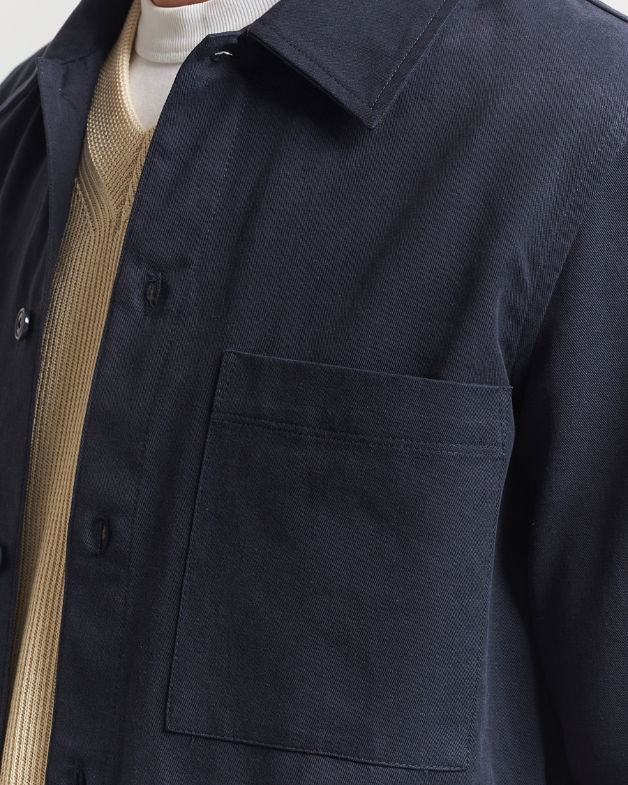Herr | Skjortor | Samsøe Samsøe | Sataka Overshirt Salute Blue