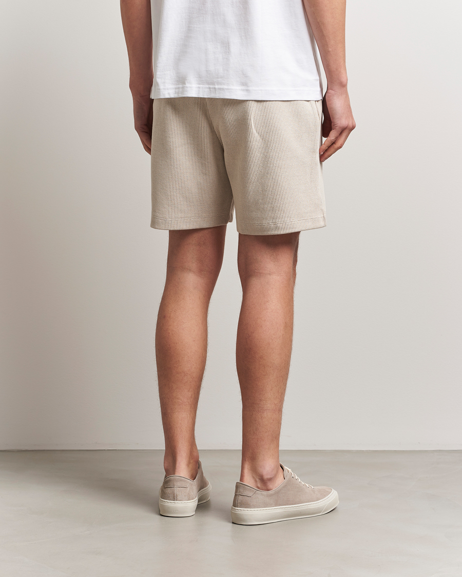 Herr | Shorts | HUGO | Nuwfallo Waffle Sweatshorts Open White