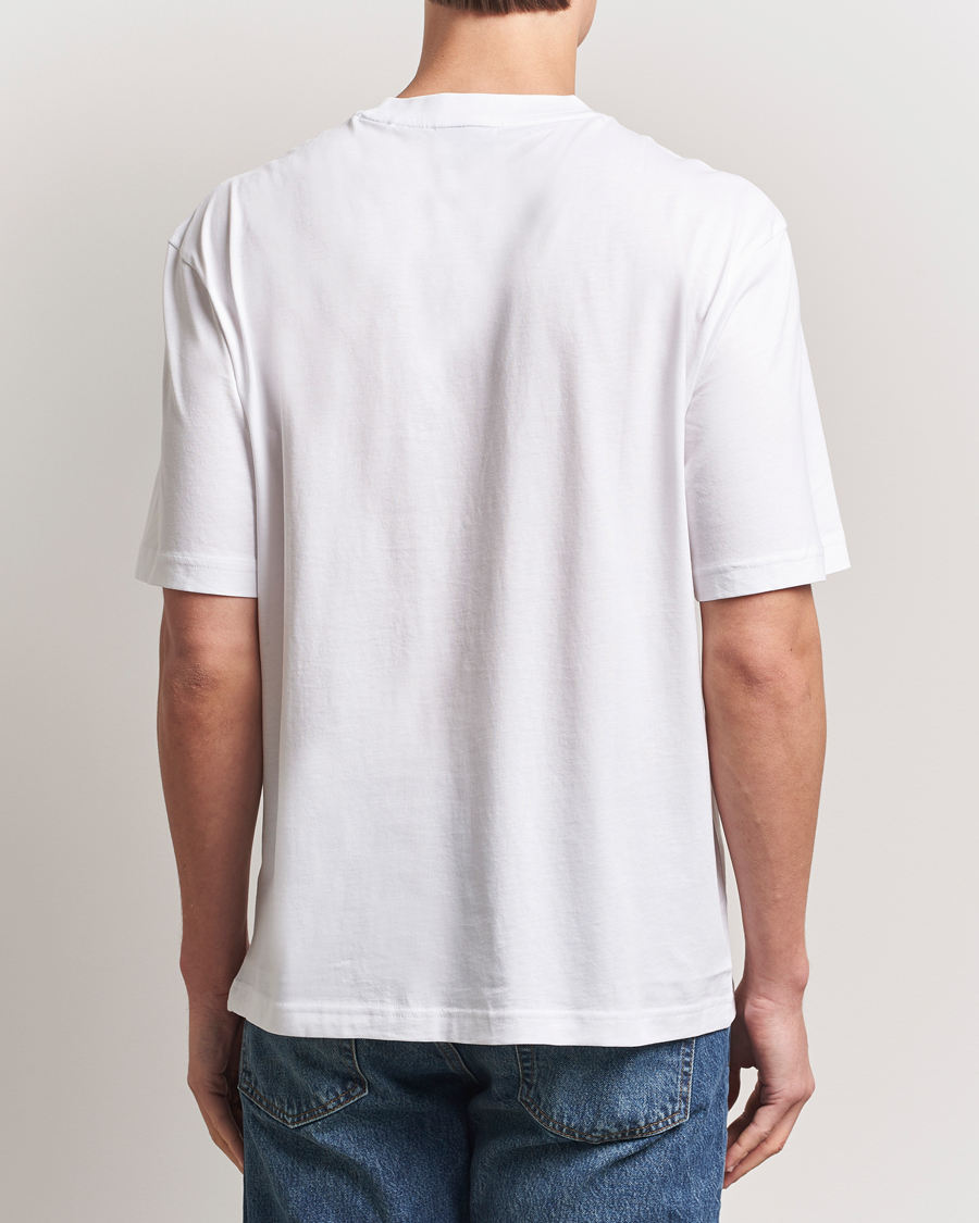 Herr | T-Shirts | HUGO | Nugibol 3D Logo Crew Neck T-Shirt White