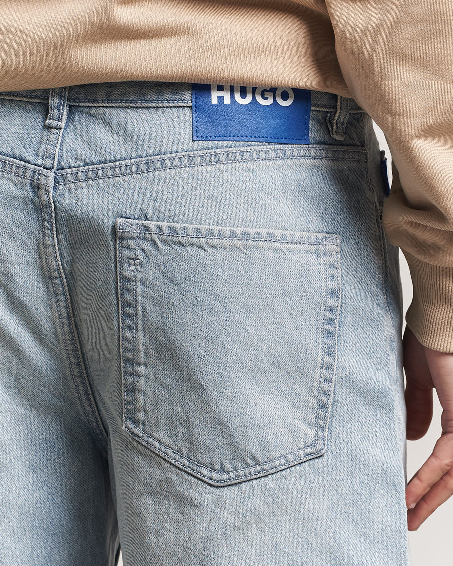 Herr | Shorts | HUGO | Skate Denim Shorts Light Blue